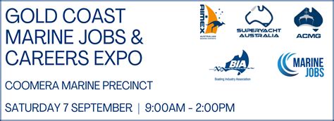 new coast careers|New horizons: Gold Coast Marine Jobs & Careers Expo 2024.